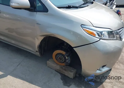 2017 Toyota Sienna Limited Premium 7 Passenger z USA, uszkodzony, nr VIN 5TDDZ3DC1HS177226